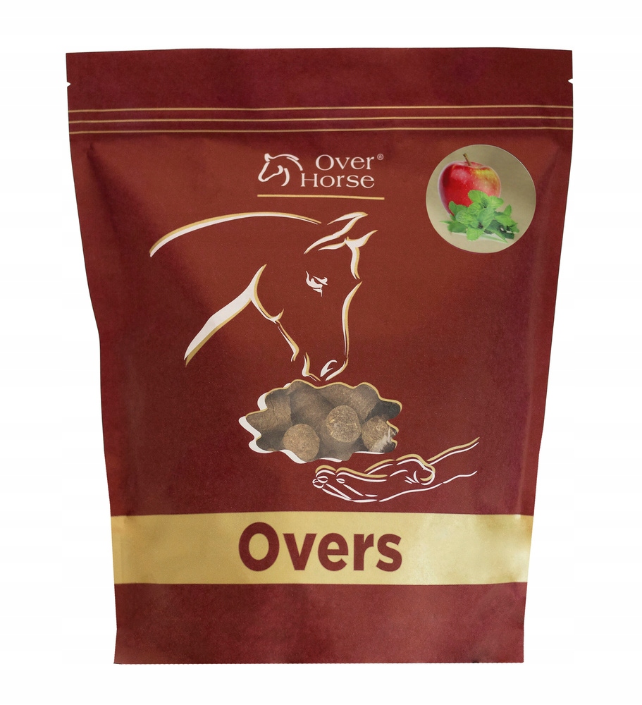 

Over Horse Smakołyki Overs o smaku jabłkowym 1kg