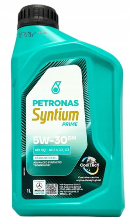Petronas Syntium Prime DM 5W30 1L /71232E18EU Produkcji 03/2026 Nowy wygląd