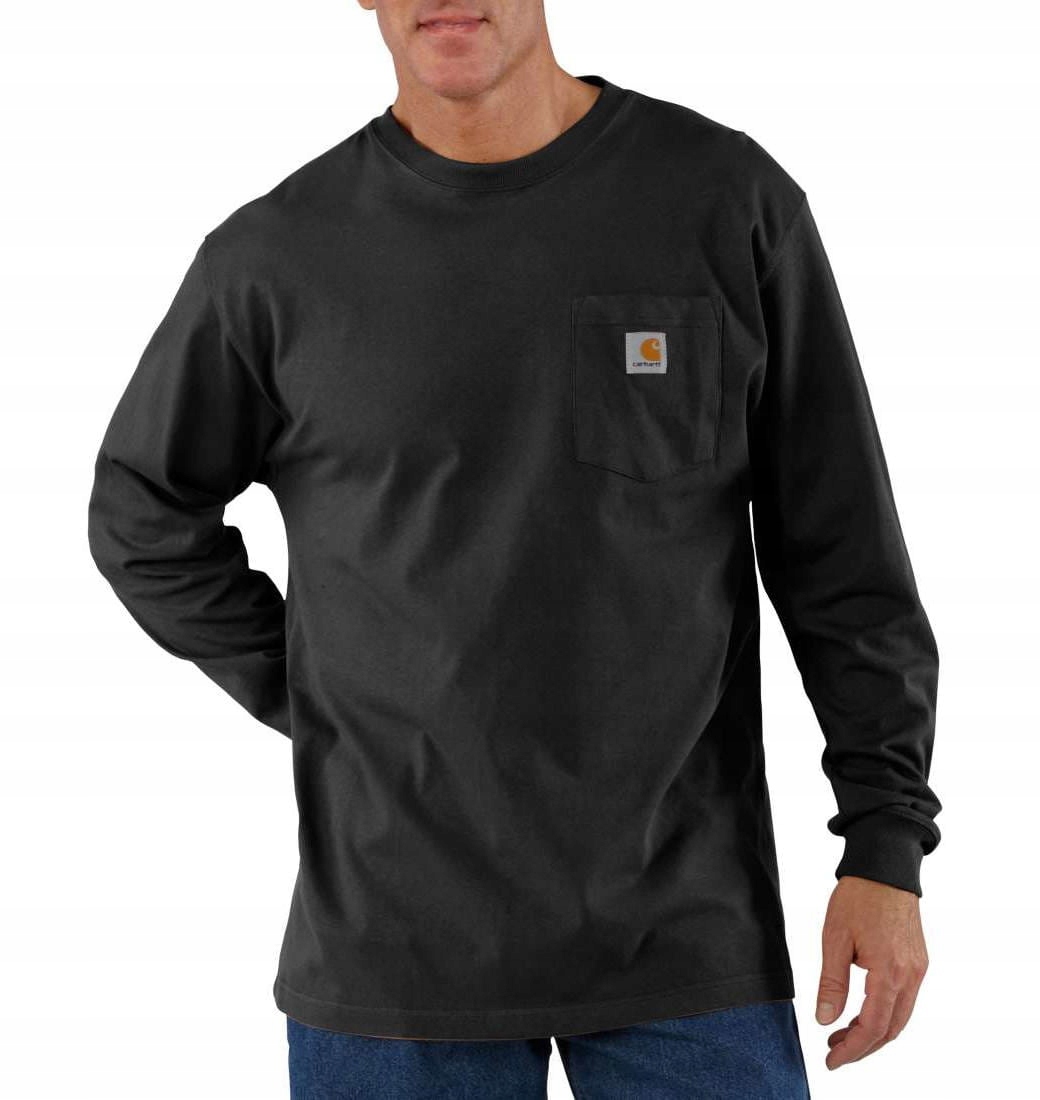 Tričko Tričko Loose Fit Heavyweight s dlouhým rukávem a kapsou L Carhartt