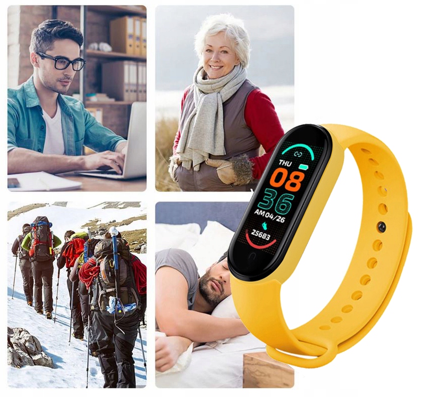OPASKA SPORT SMARTWATCH SMARTBAND ZEGAREK Kształt koperty okrągła