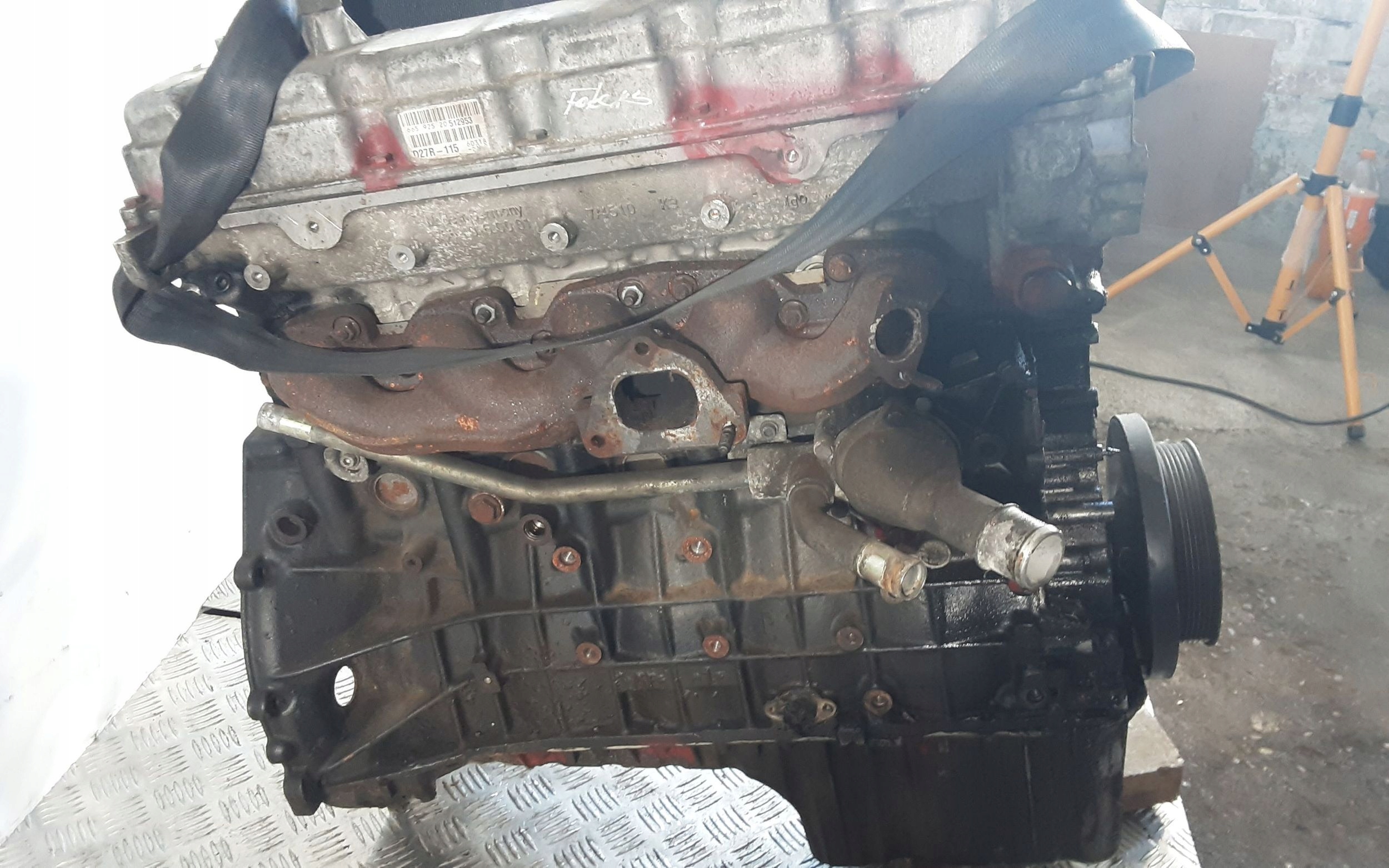 2006 REXTON Двигатель