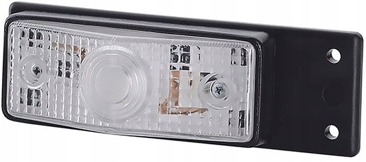 

Lampa Obrysowa Żarówkowa Płaska Wisząca Biała