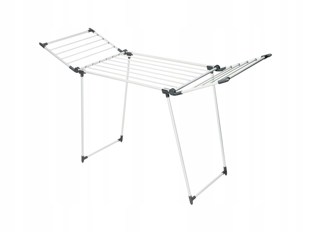 Levně Kovový sušák na prádlo, skládací, 110 cm