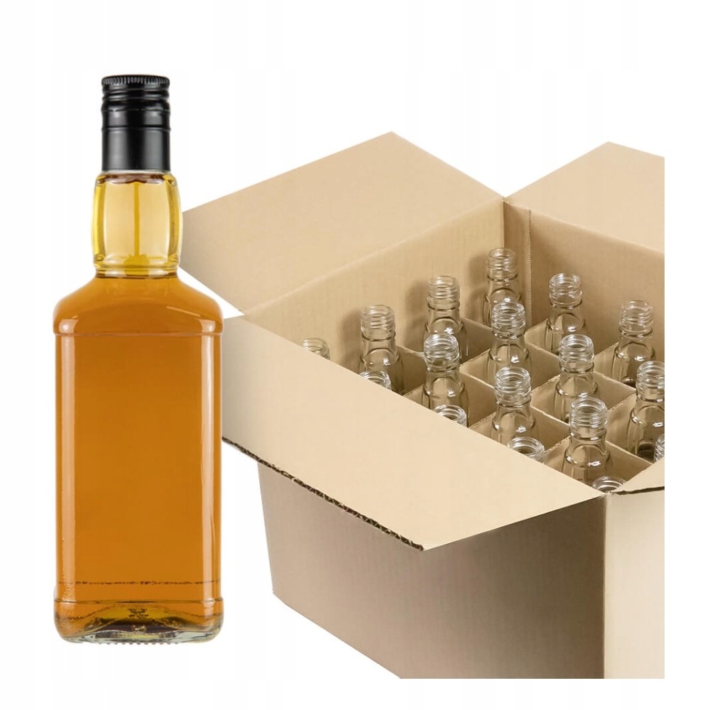 

20x Butelki Daniels 0,5l Kratownica na Whisky