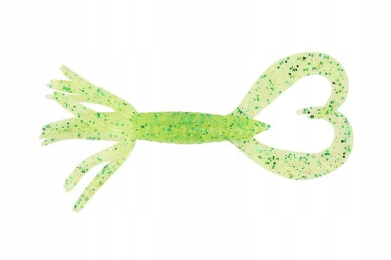 Keitech Little Spider 2 LT#62 Lt Chart Lime Shad