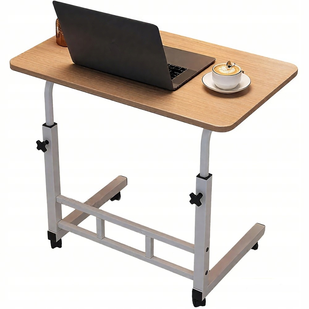 Stolek Pod Notebook Na Kolečkách, Nastavitelná Výška, Mobilní Stůl, Stůl