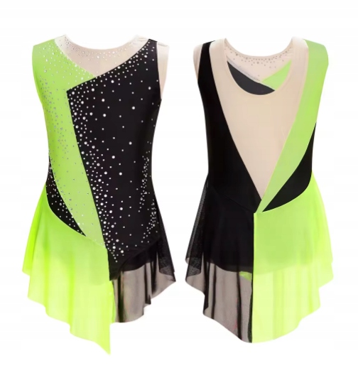 Strój Do Gimnastyki Balet Body Sukienka Tutu Do Tańca 134 Nr 2346