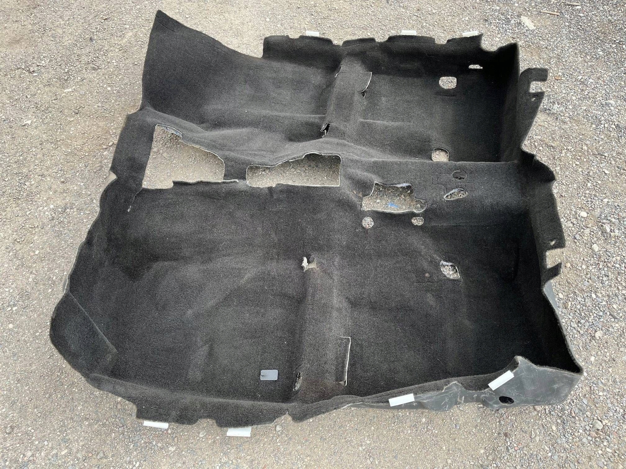 AUTOTEPPICHE BODEN- des Bodens Matte Teppich Ford Mustang V 2005-2009