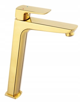 Ferro Stojanková Umývadlová Batéria Vitto Gold Verdeline, Zlatá