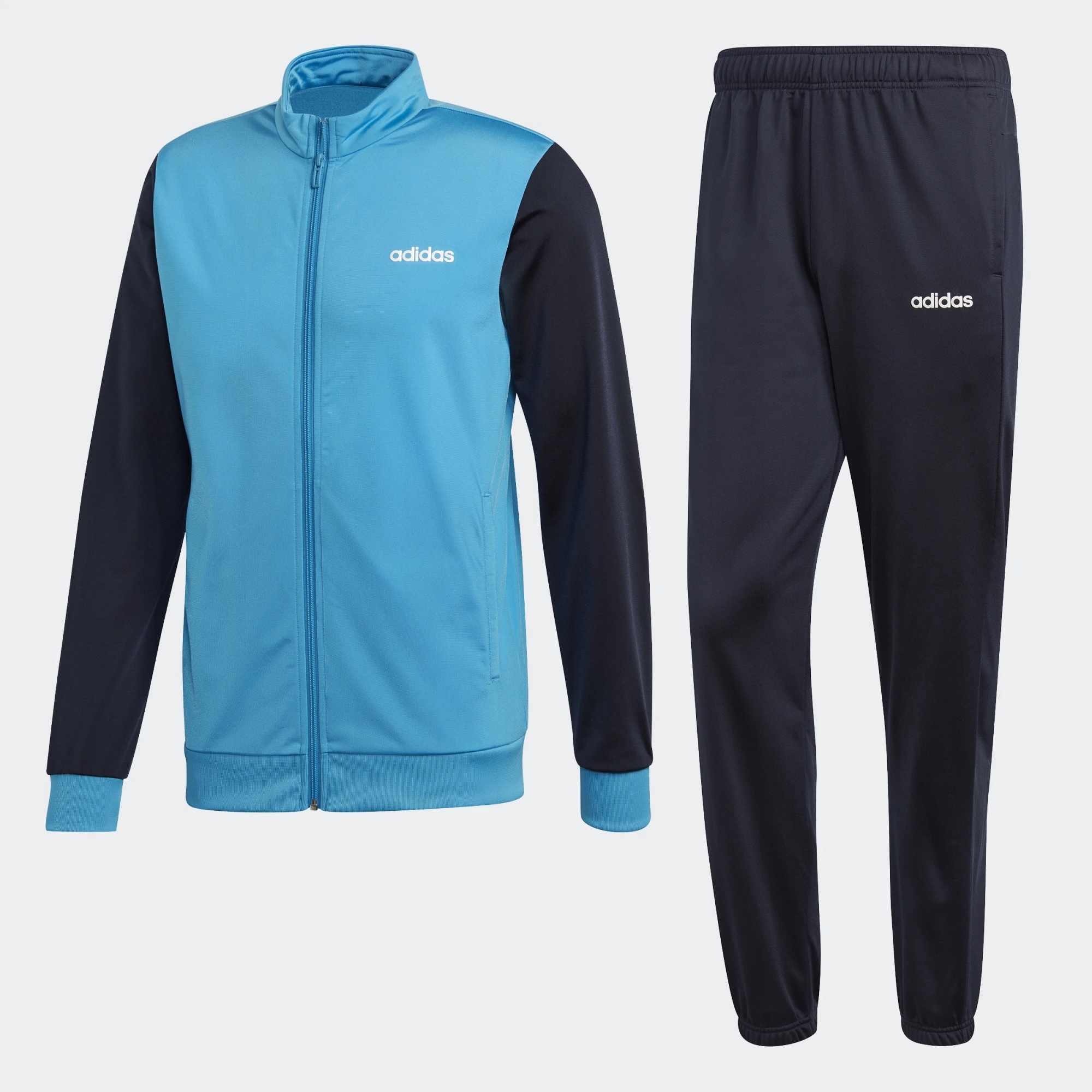 ADIDAS DRES MĘSKI KOMPLET SPORTOWY BLUZA SPODNIE Rozmiar S