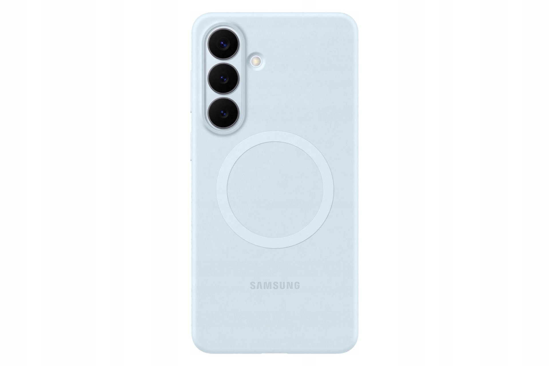 Originální Pouzdro Silicone Magnet Case pro Galaxy S26+, světle modré