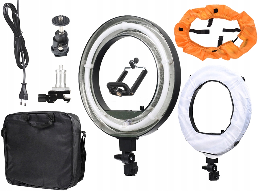 LAMPA PIERŚCIENIOWA KOSMETYCZNA 50W + TORBA