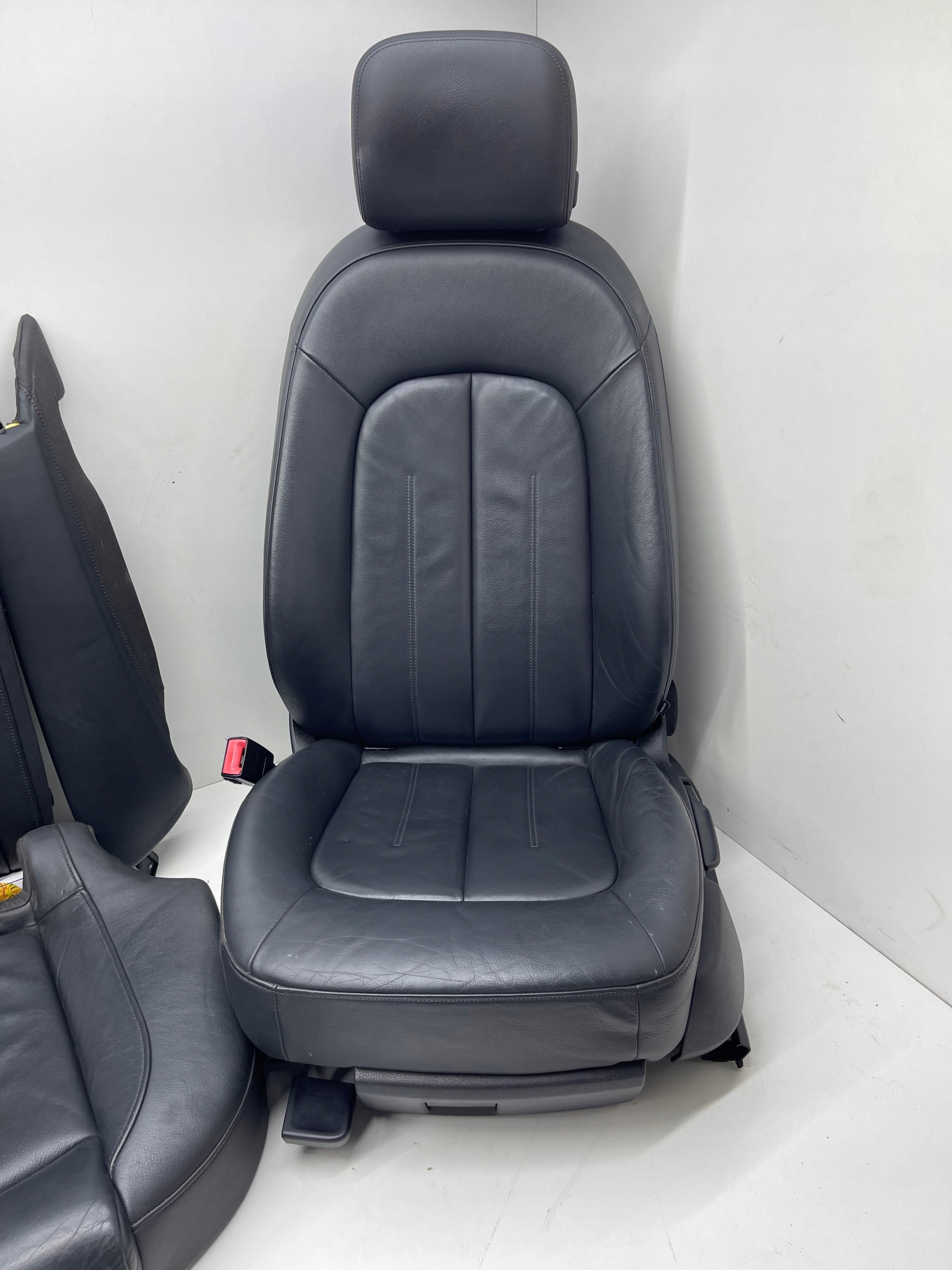 AUDI A6 C7 Berline Siège Sièges Interne komplet Cuir, en cuir Latérale/côté UK!
