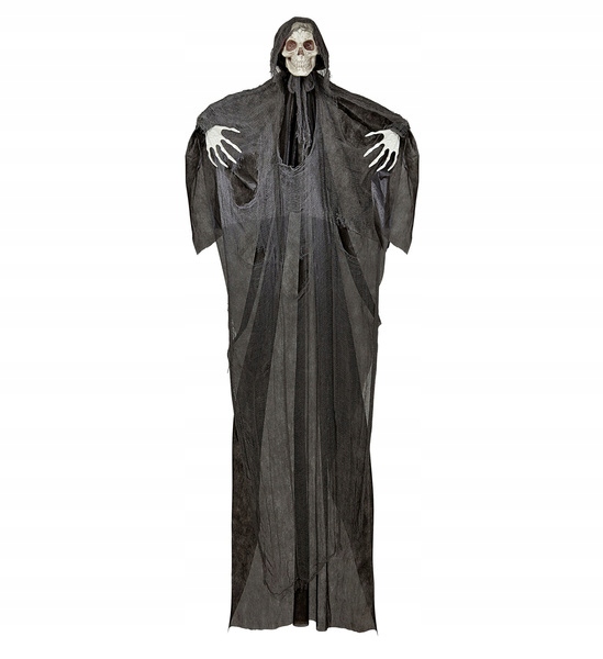 Halloweenská Dekorace Strašlivý Smrťák 240 CM Závěsná Ozdoba