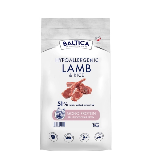 Karma dla psa Baltica Adult Lamb&Rice jagnięcina S 2x3kg Hipoalergiczna
