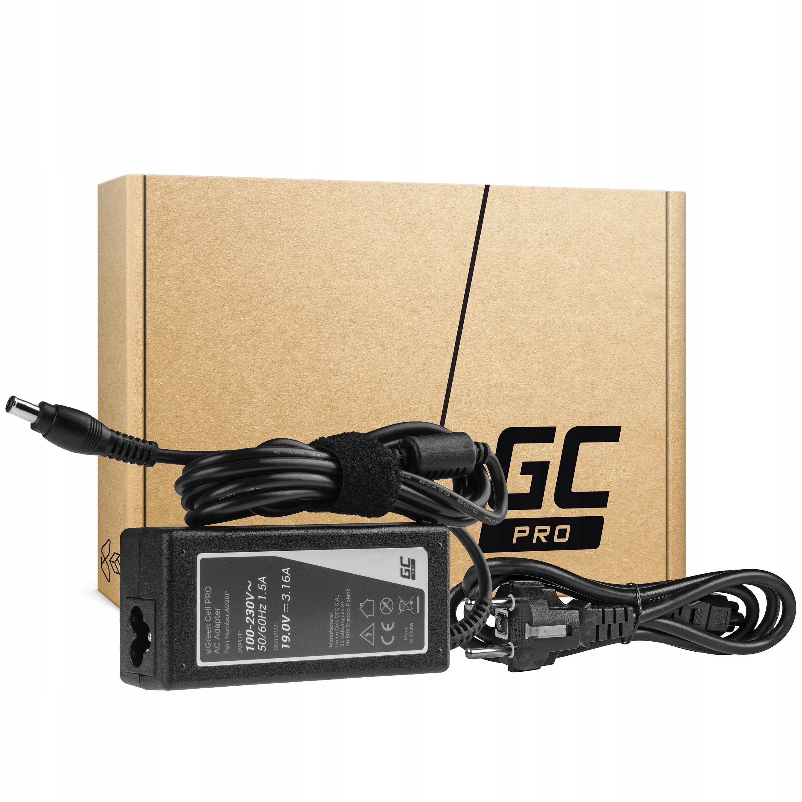 

Ładowarka do Samsung 19V 3.16A 60W Pin 5.5-3.0mm