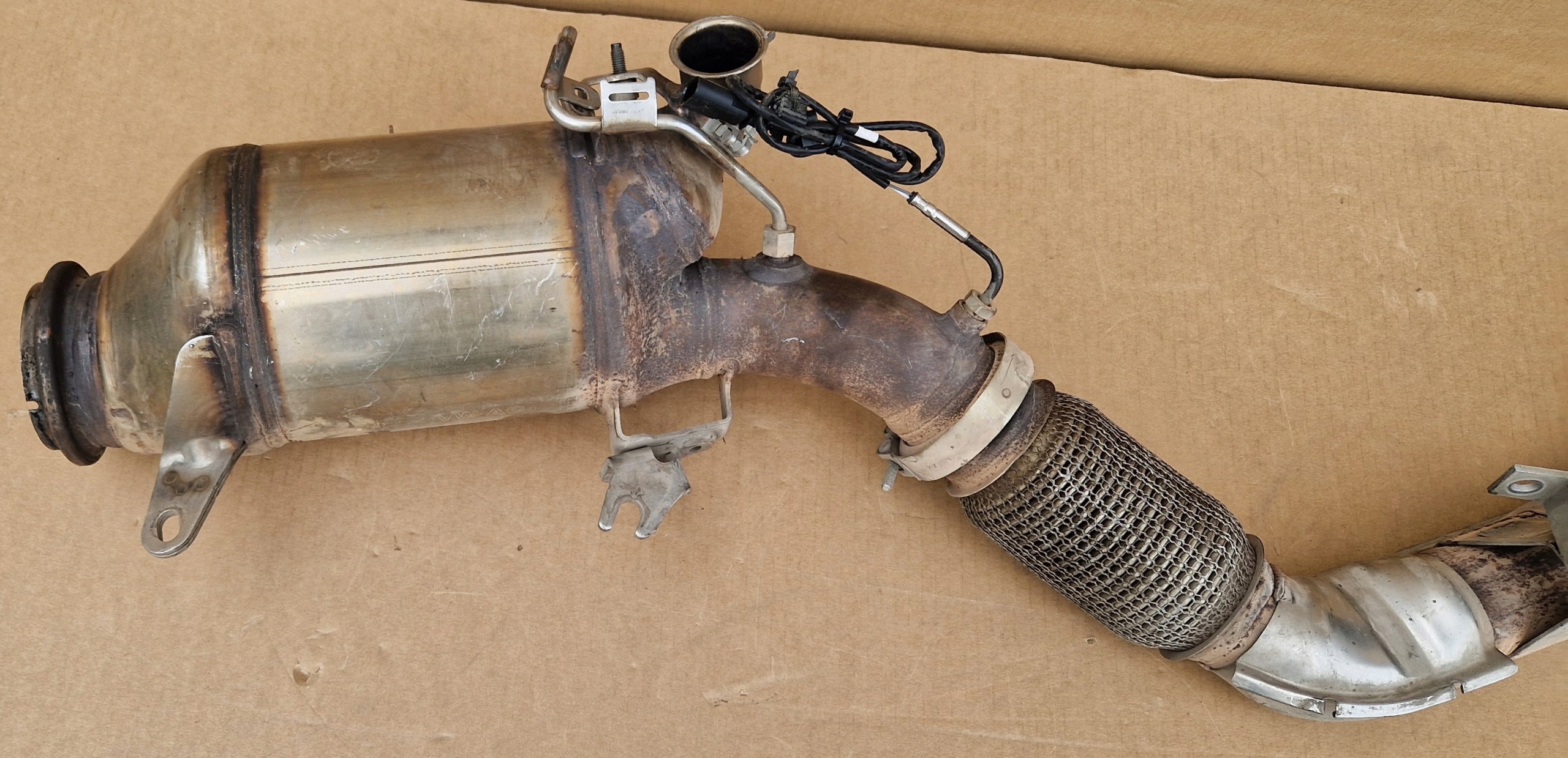 DPF catalyst 05L131775C 05L131765M VW AUDI as new original