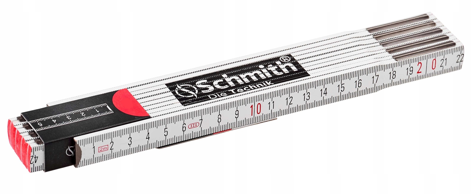 MIARA DREWNIANA SKŁADANA 1m METRÓWKA SCHMITH EAN (GTIN) 5902004708591