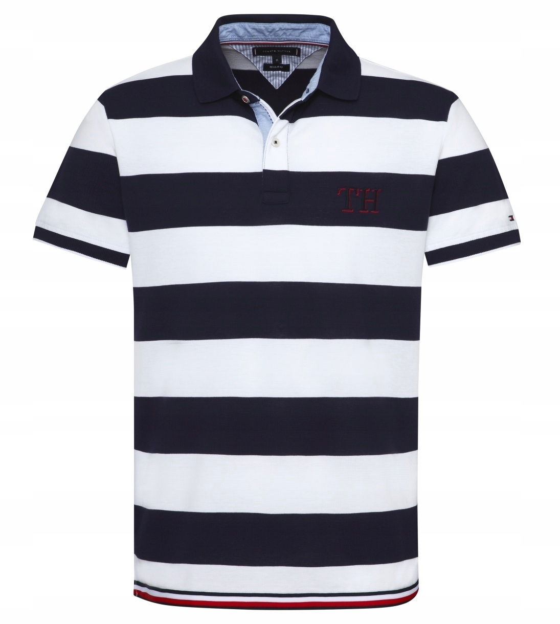 

Tommy Hilfiger Koszulka Polo Striped Hem Detail S