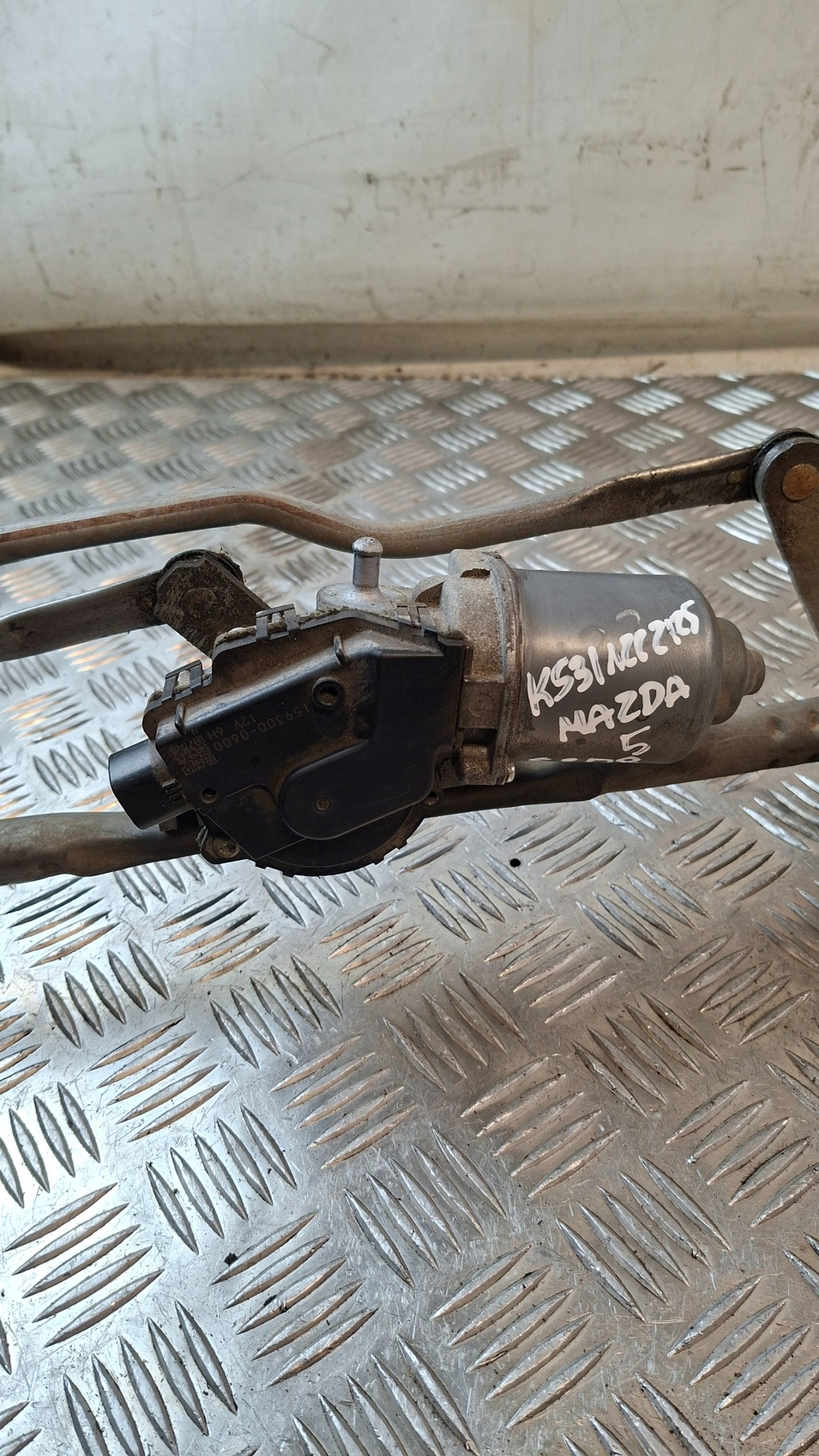 wiper mechanism front MAZDA 5 CR