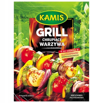 20x 20g Kamis Grill Chrupiące Warzywa Karton
