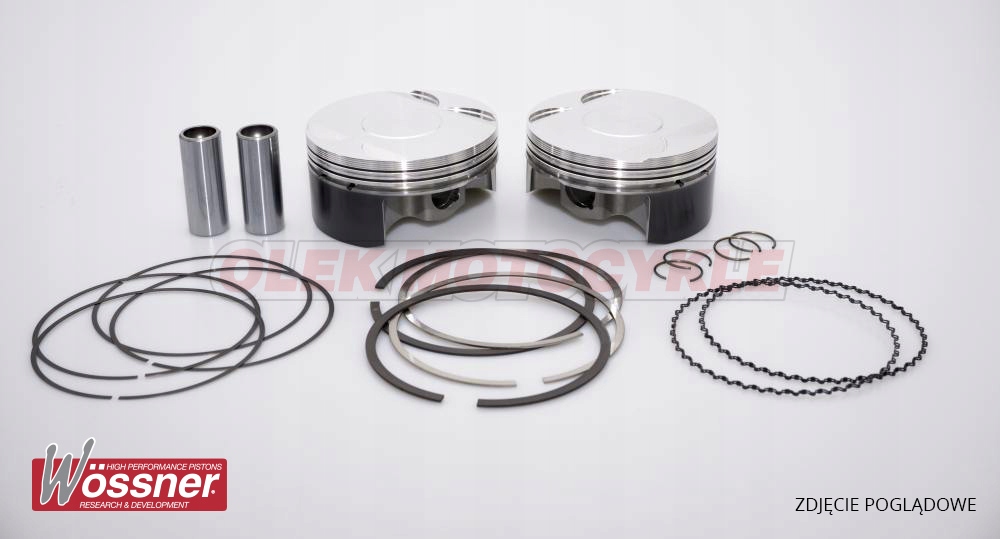 Wossner Komplet Piestov Kawasaki (4T) Prairie 650 '02-'03 (81.44 mm)