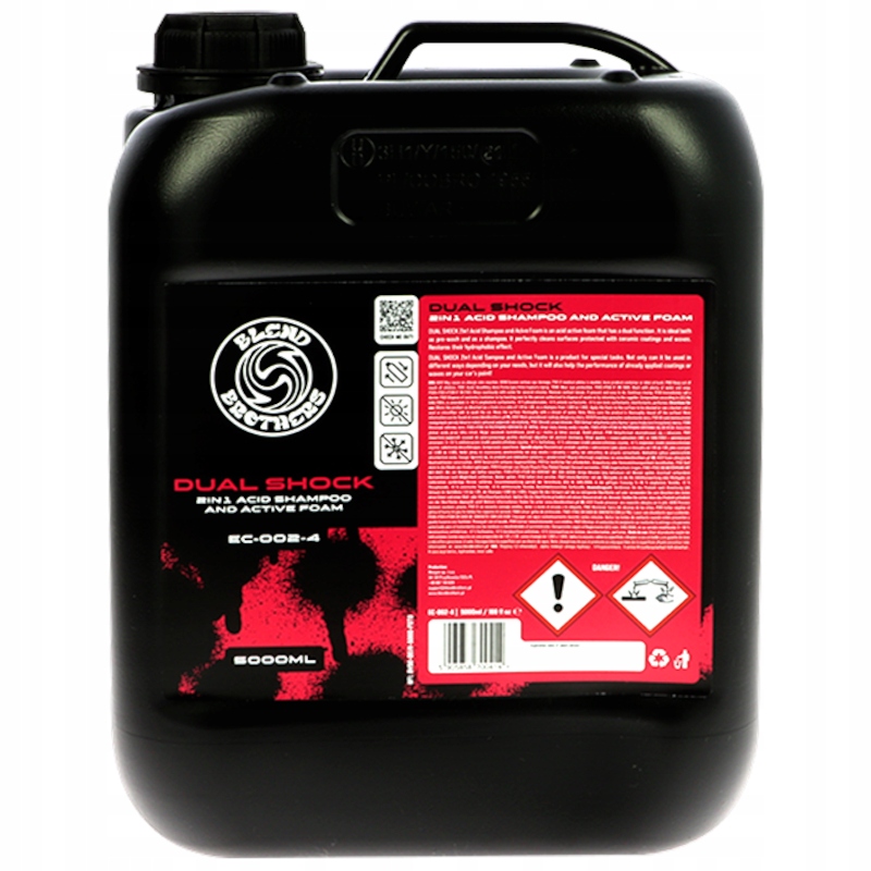 Kyslý šampón Blend Brothers Dual Shock 2v1 5L