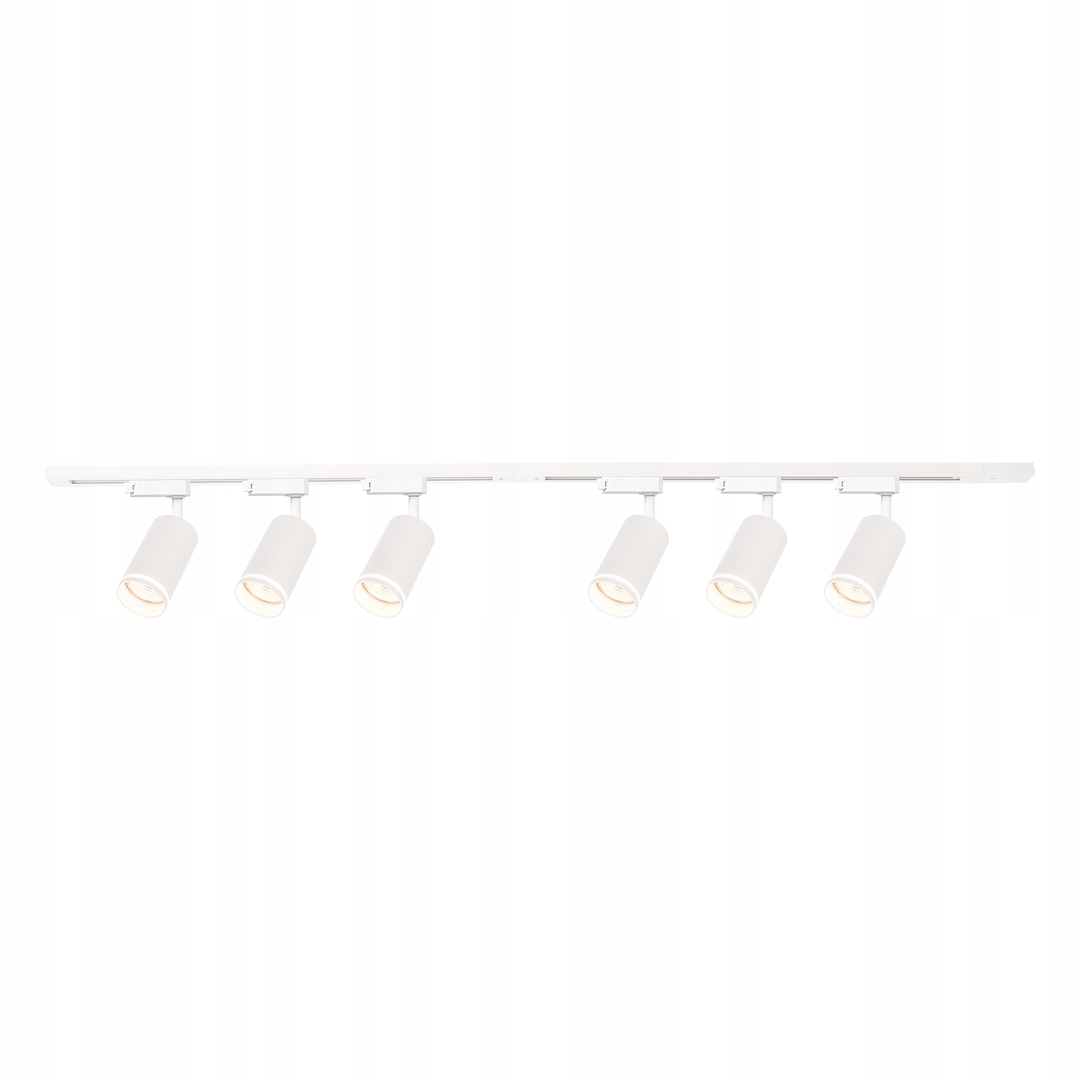 Sada svítidel Pipe Ring Track Bílá 6xGU10 2 m