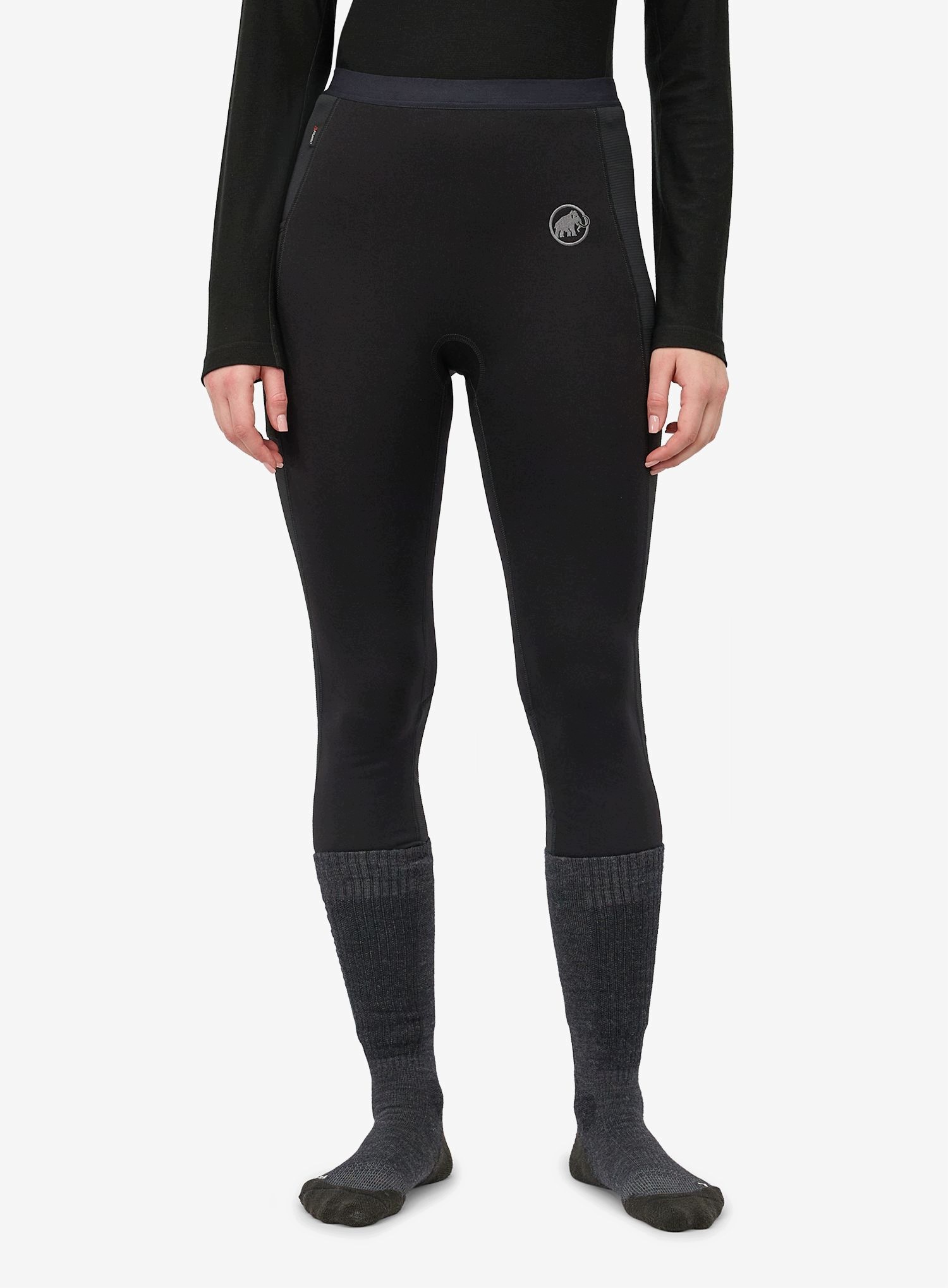 Legginsy termoaktywne damskie Mammut Aconcagua ML Long Tights black L
