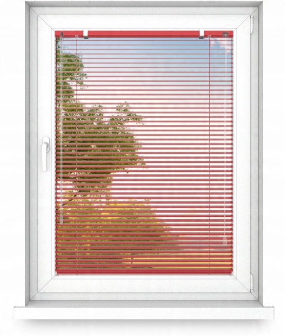 

Żaluzja Aluminiowa 25mm Czerwony 80 x 190cm