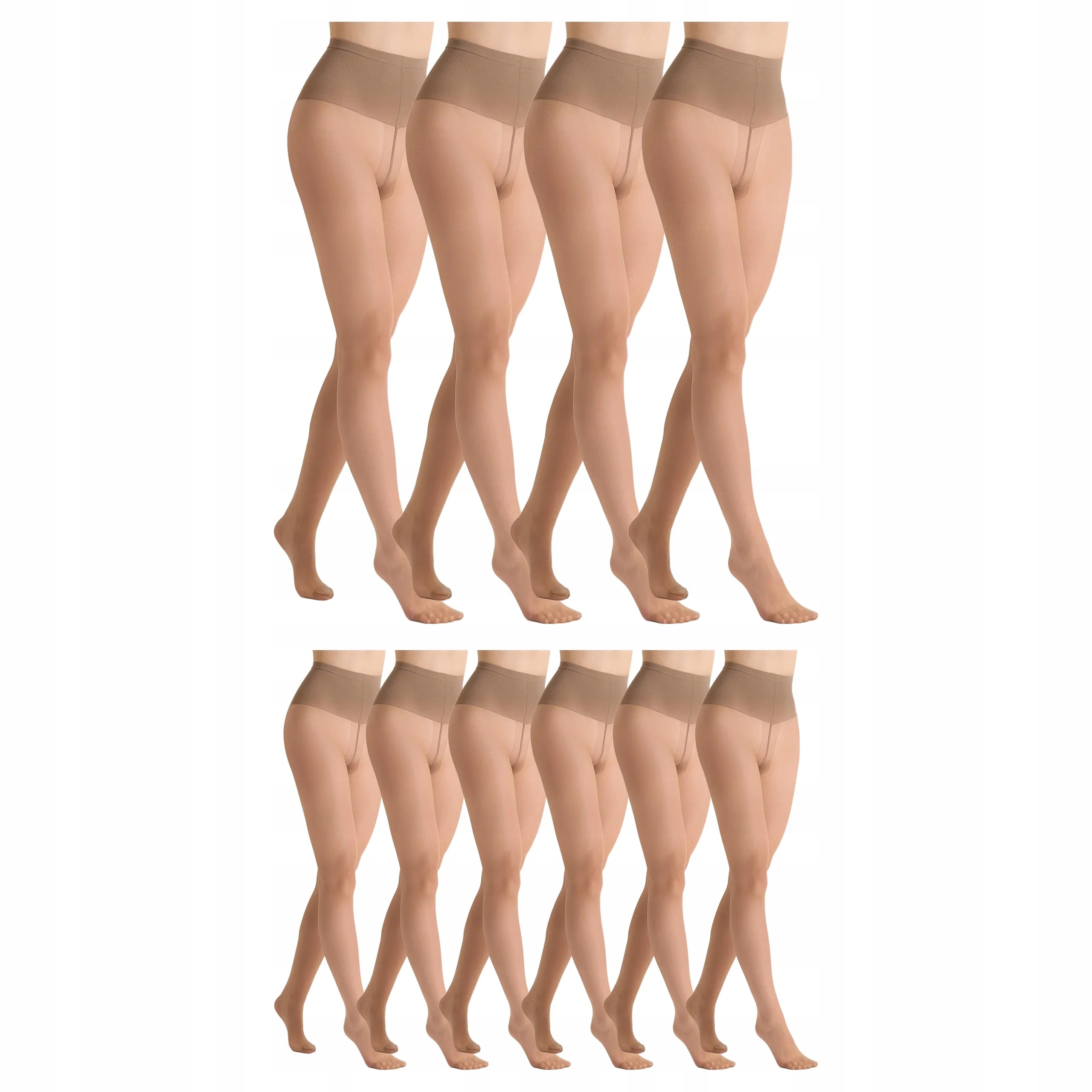 10 x Punčocháče hladké Exclusive Silk 15 den Marilyn Glace 3/4