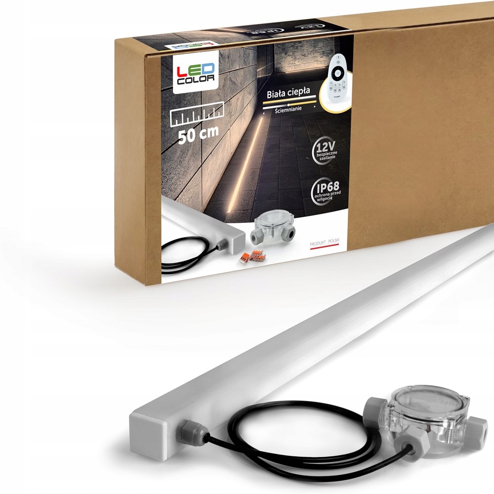 

Lampa Listwa Led do kostki Brukowej 0,5m Bc IP68