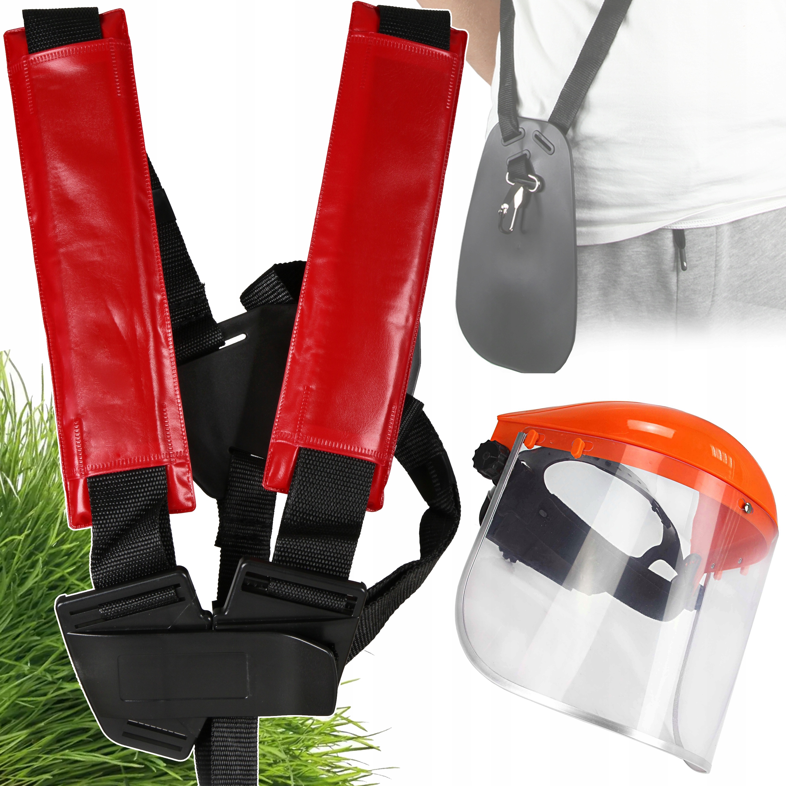 MASKA OSŁONA TWARZY SZELKI DO KOSY SPALINOWEJ