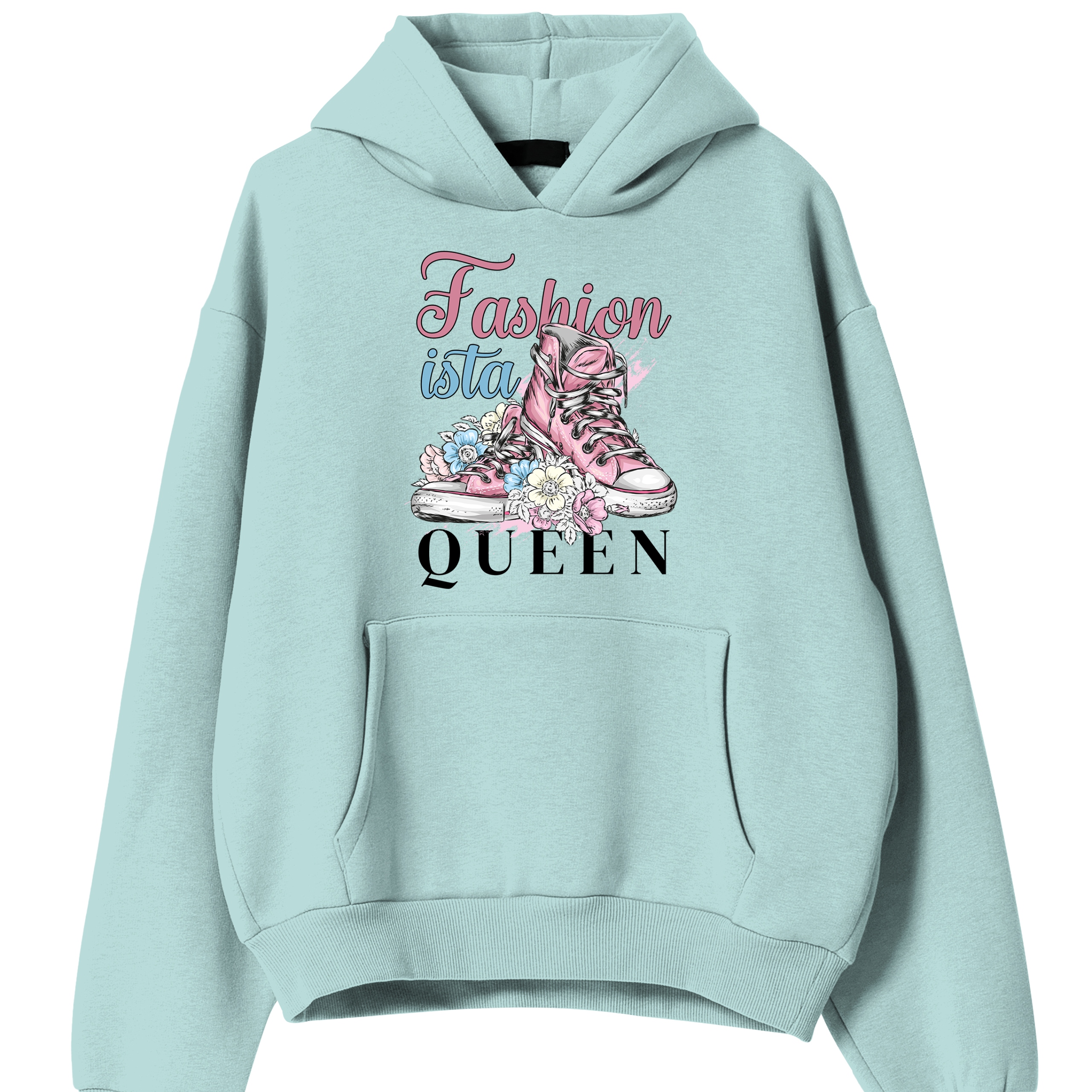 Mikina Mátová S Kapucí jako Dárek pro dívky Fashionista Queen M