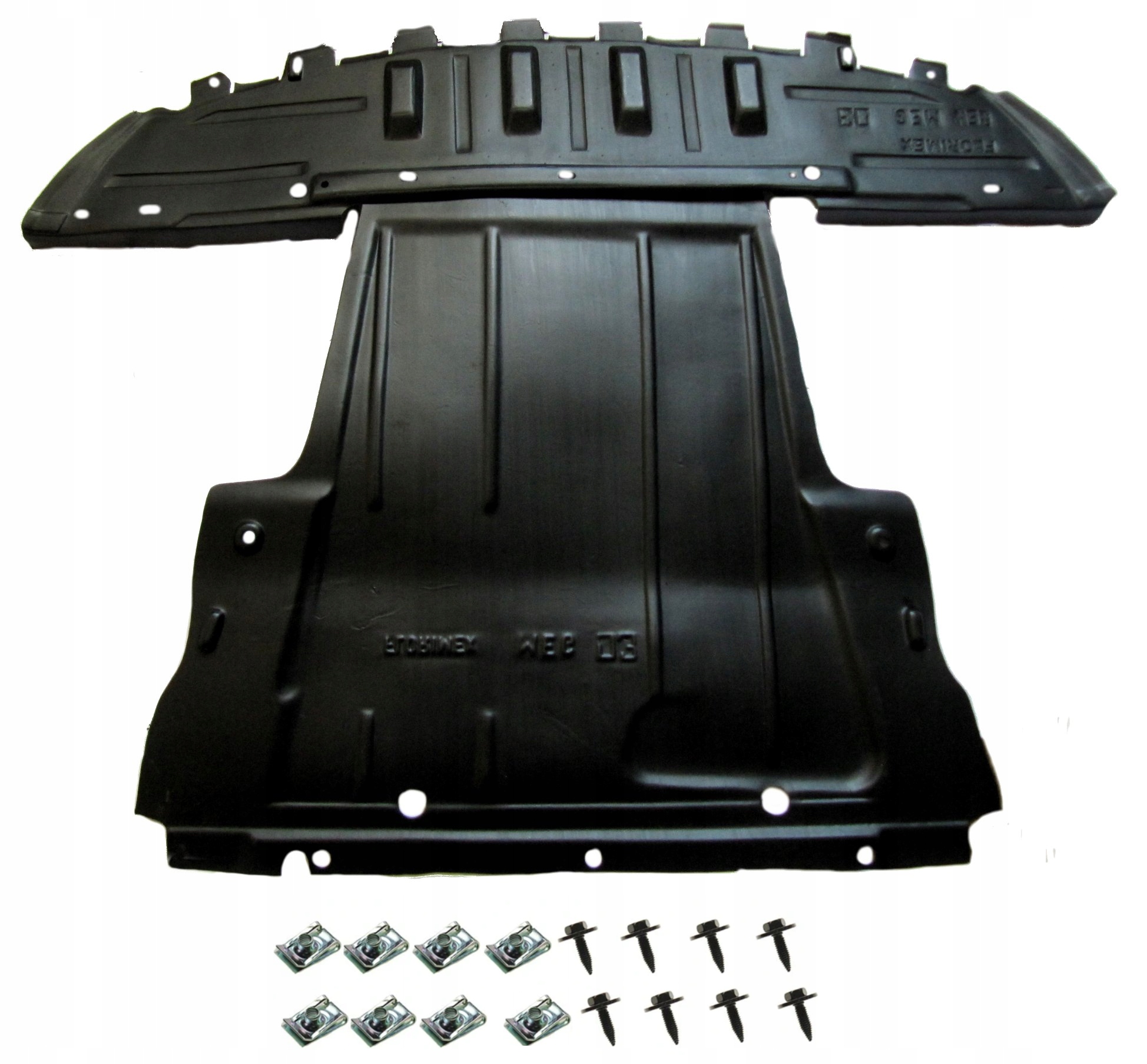 MEGANE 2 II OSŁONA SILNIKA + ZDERZAKA + SPINKI