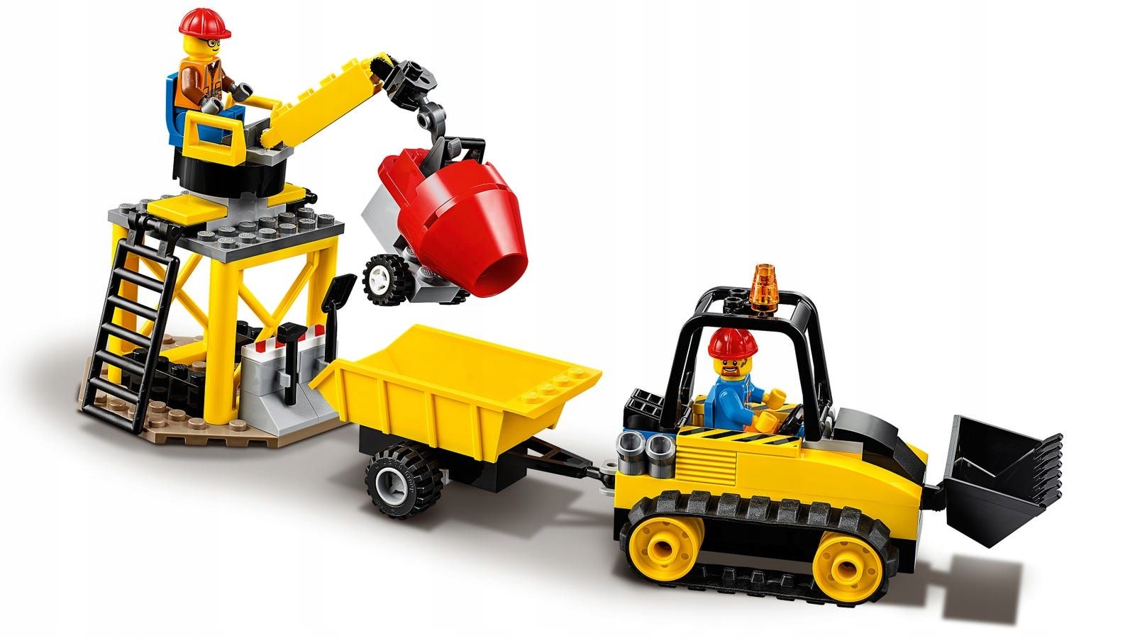 Klocki LEGO City 60252 - Buldożer budowlany Bohater Inny
