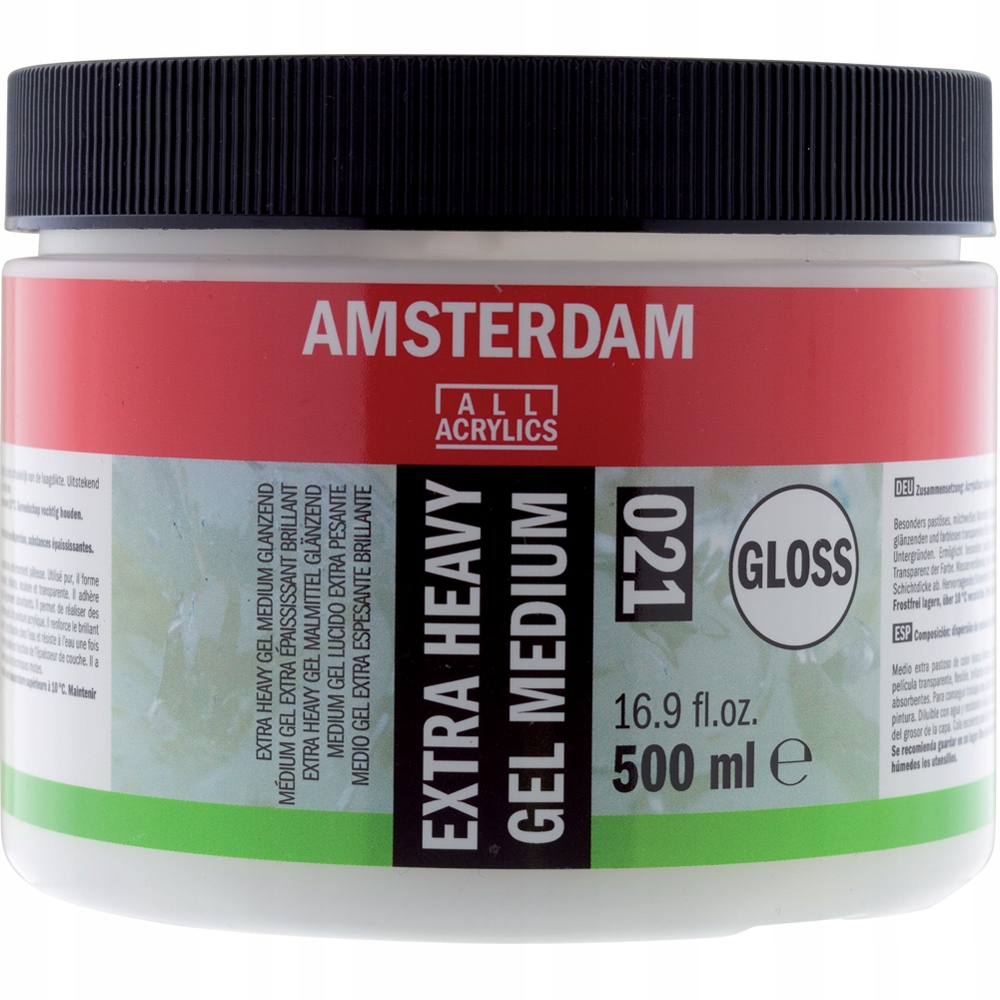 Talens Amsterdam Ex Heavy Gel se středním leskem 500ml
