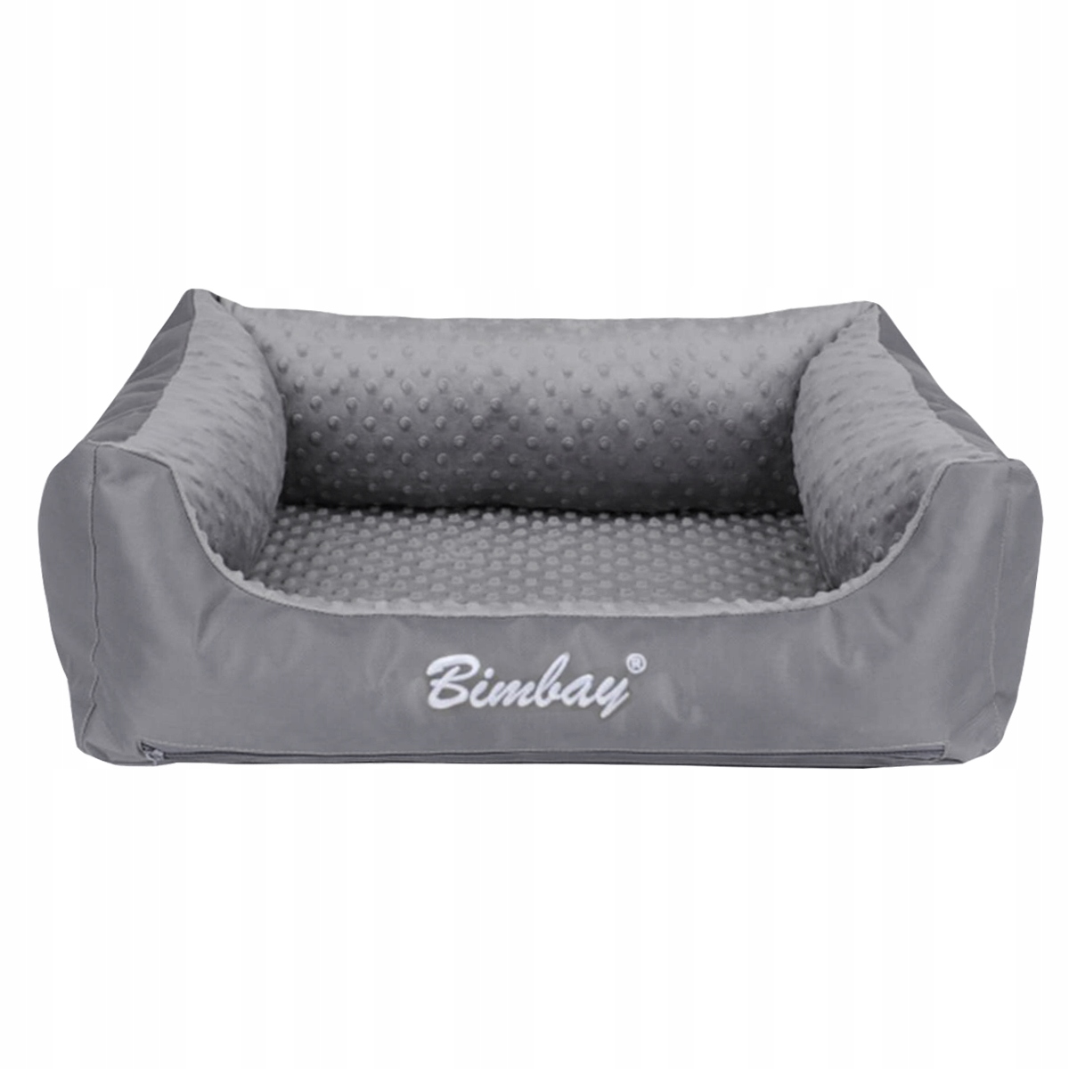 Levně Bimbay Pohovka Minky Č..2 šedá grafit 80x65