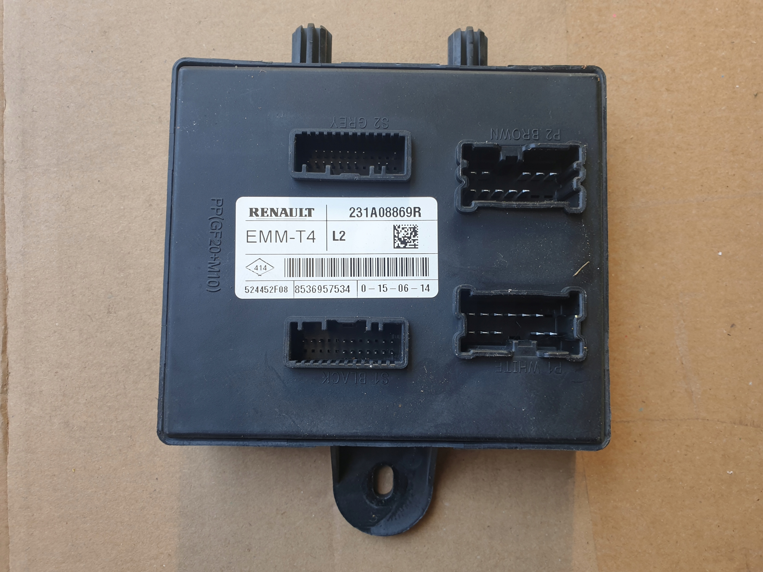 control unit module EMM RENAULT CAPTUR CAPTUR 2013- 231A08869R