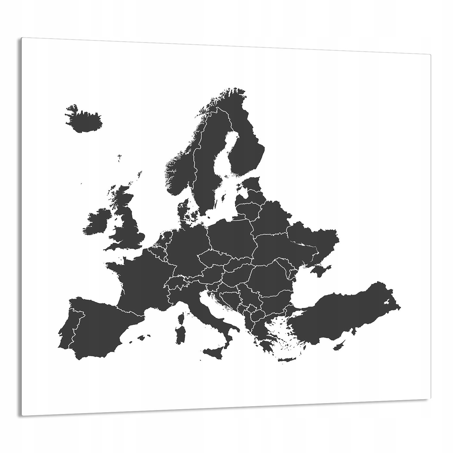 Skleněný Panel Do Kuchyně 65x60 Mapa Tvrzené Sklo