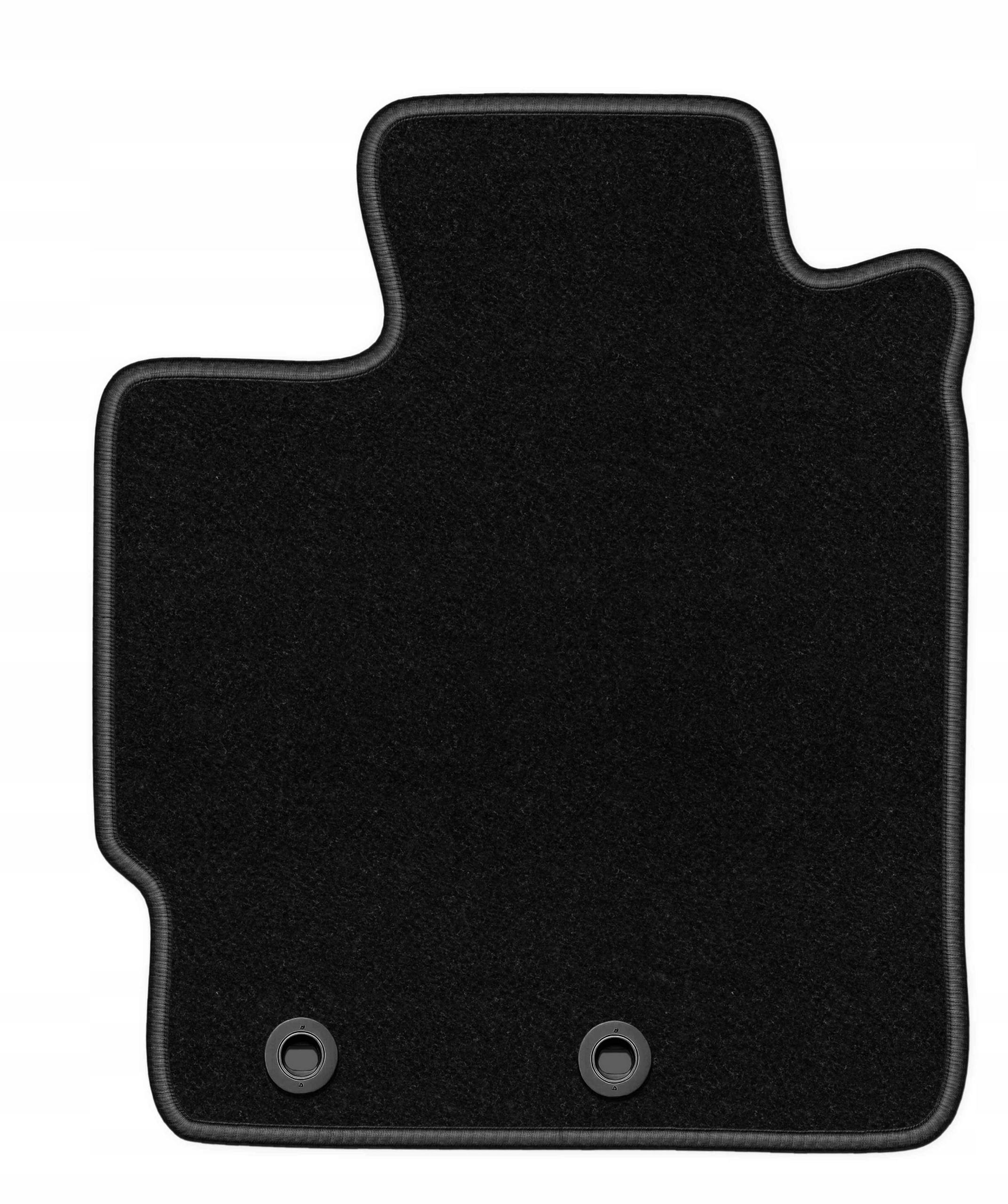 Dywanik welurowy kierowcy do Toyota Yaris III 2011-2019 Basic czarny