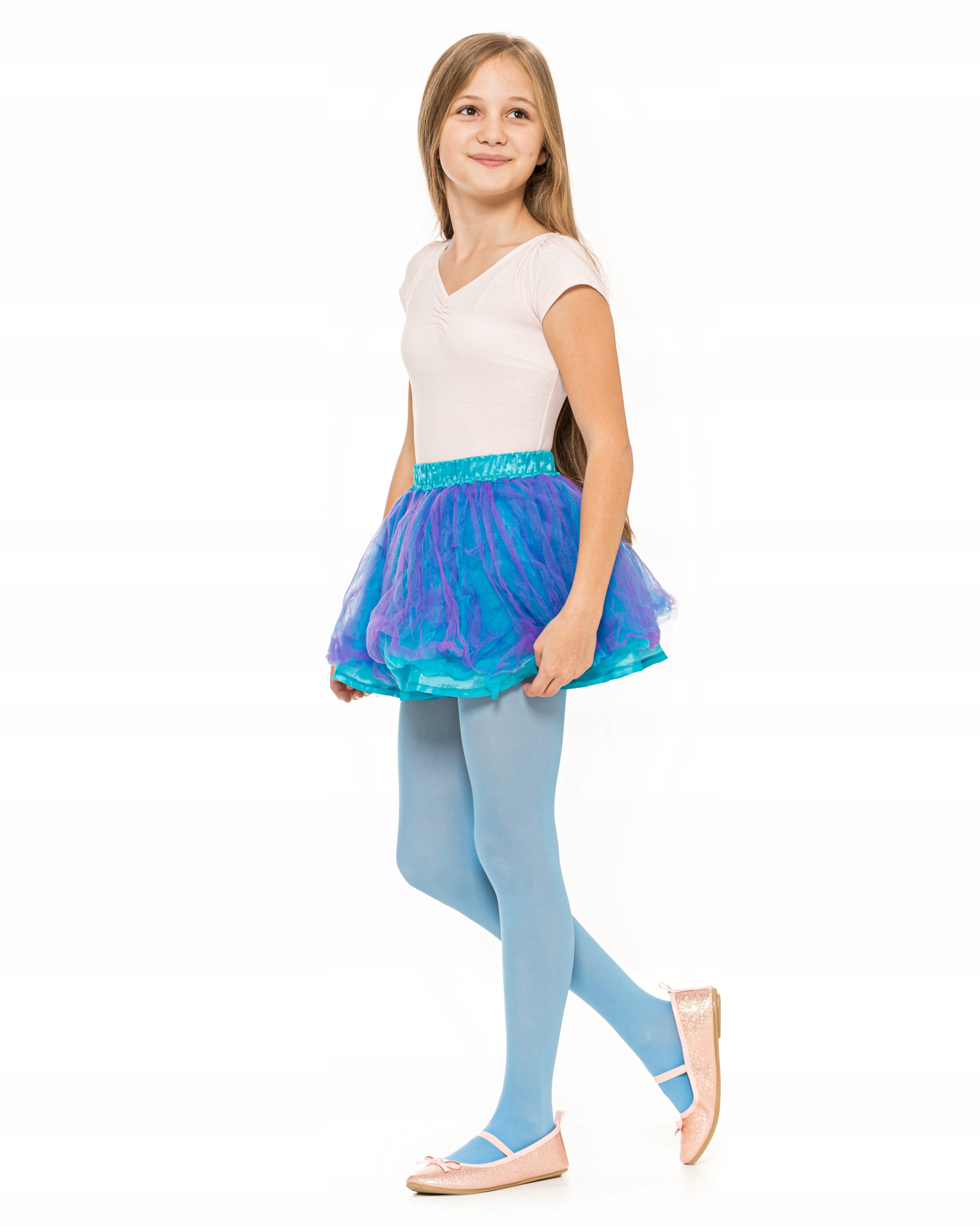 DZIEWCZĘCE RAJSTOPY DZIECIĘCE GŁADKIE RAJTKI 50DEN Marka Inna marka