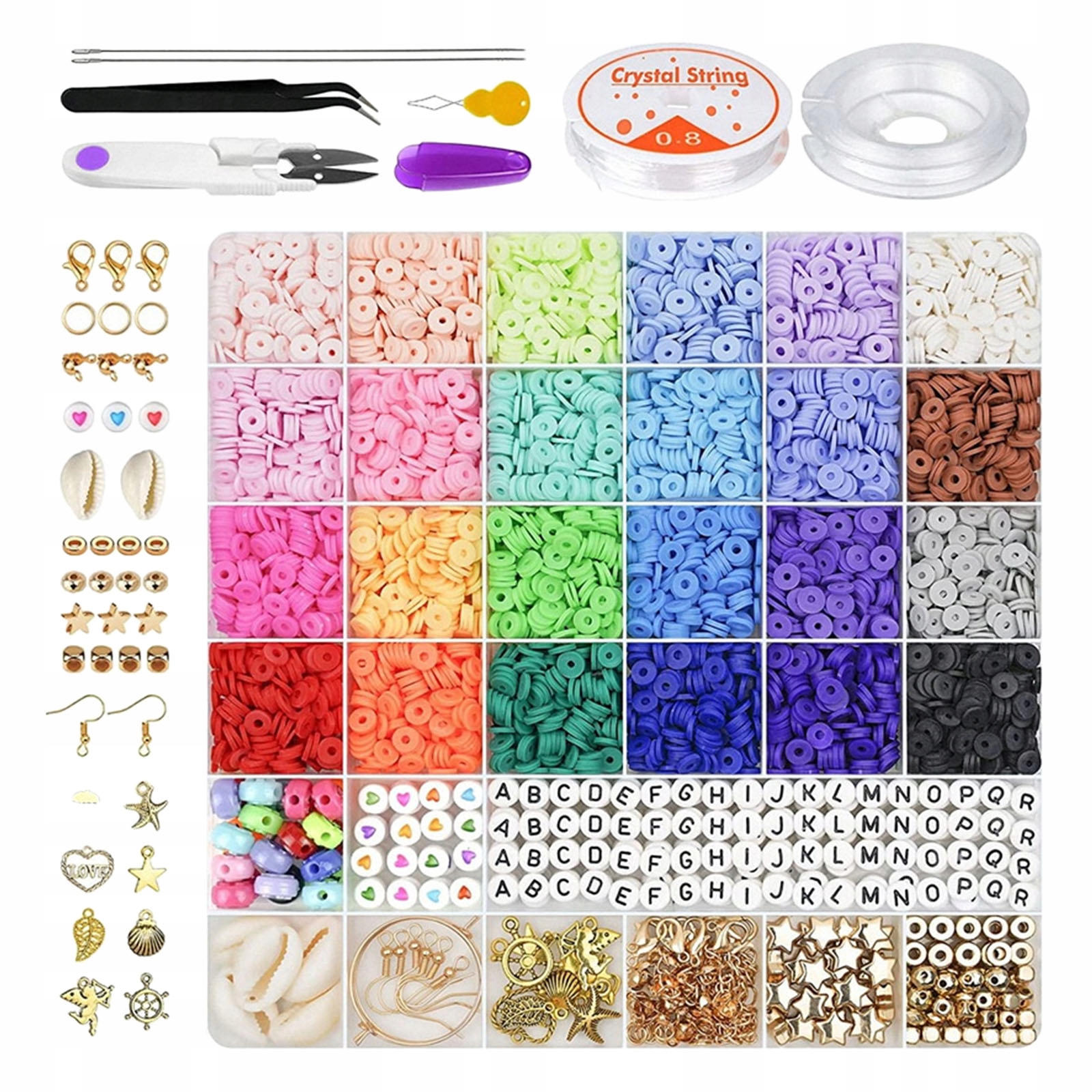 Hliněné Korálky Výroba Šperků Diy Náramky Náhrady Lobster Clasp