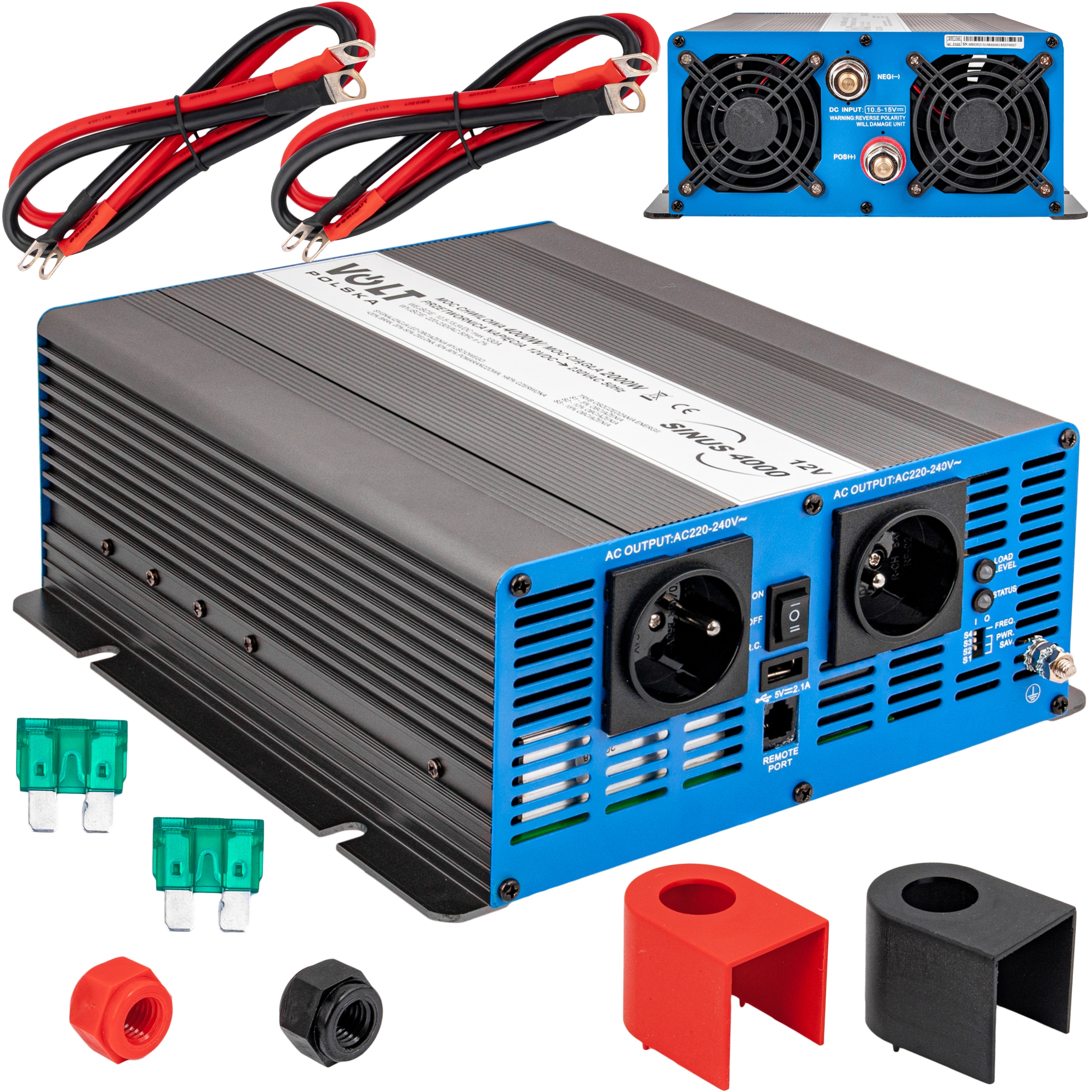 

Przetwornica Prądu Napięcia Sinus 12V 230V 4000W