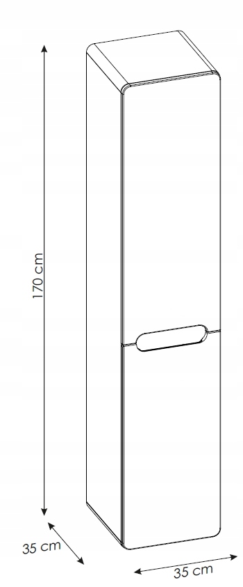 Słupek z koszem na pranie ARUBA CRAFT 804 Marka Comad