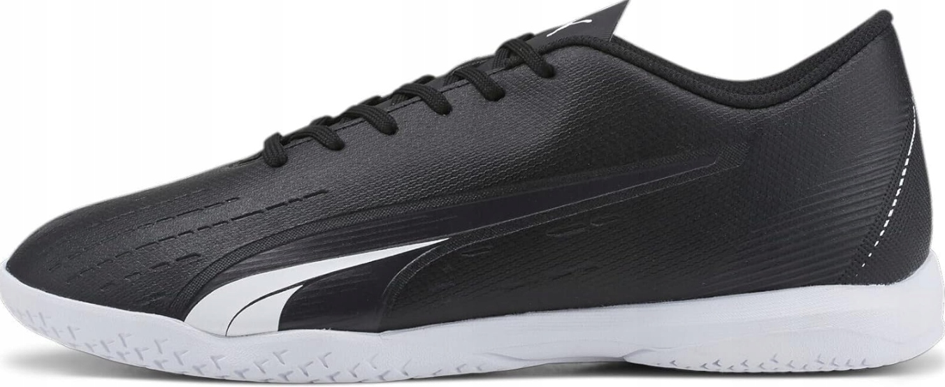 Męskie buty do piłki nożnej Puma Ultra Play It Halówki czarne 107529 r. 46