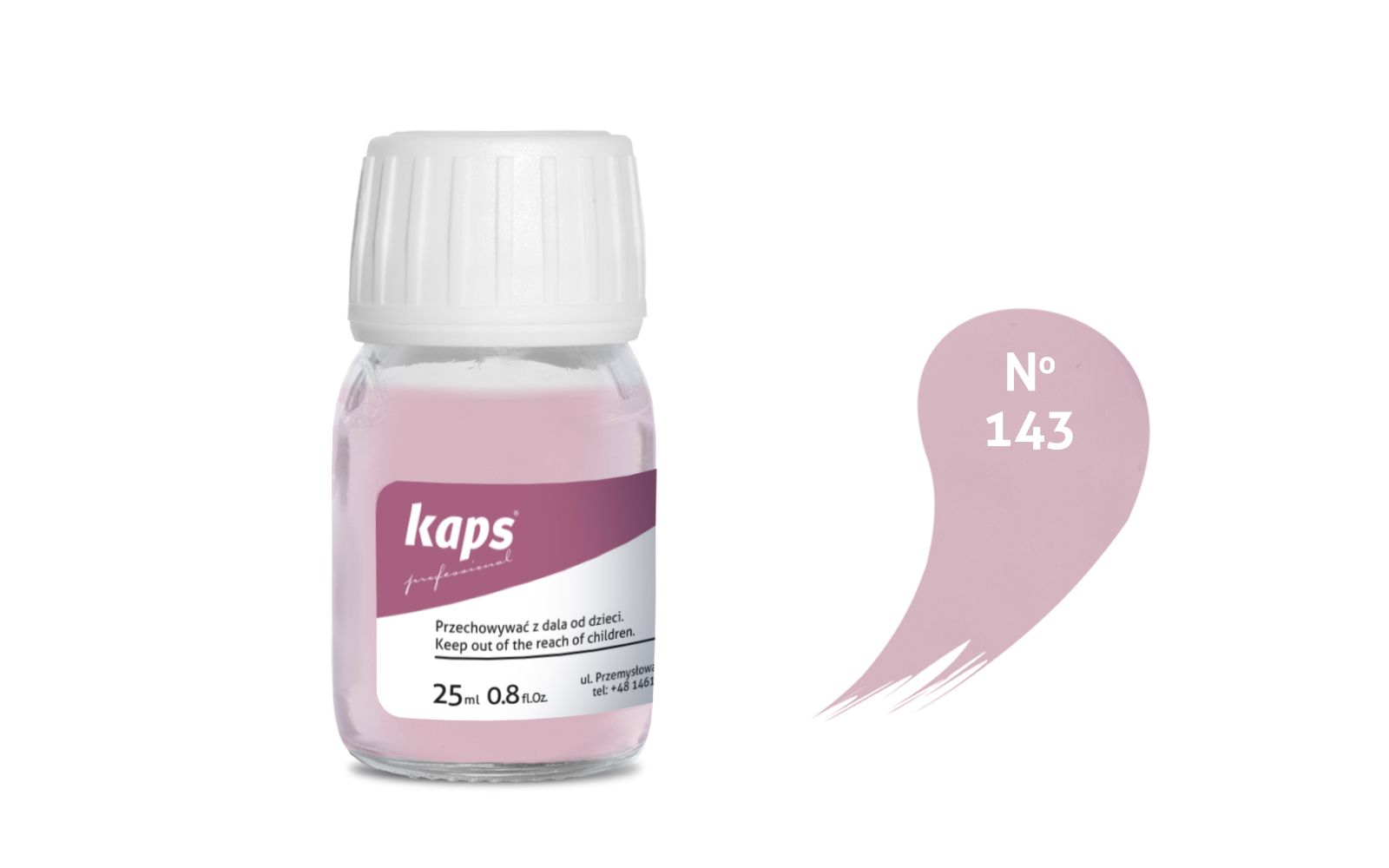 

Farba do skóry naturalnej i syntetycznej Kaps