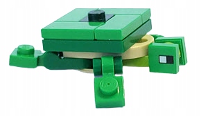 LEGO Figurka Minecraft Żółw 21152 mineturtle01 Marka LEGO