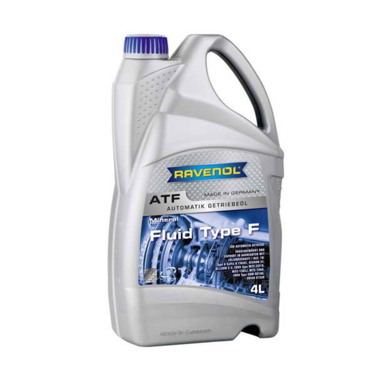 Prevodový olej Atf Ravenol Fluid Type F, 4L Balíček Kolízia #10