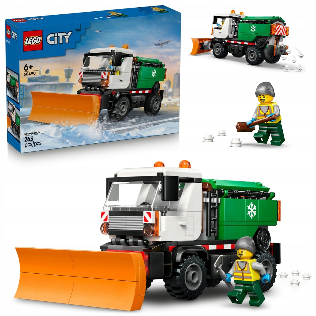 Lego 60490 City Sněhový pluh odklízení sněhu Město